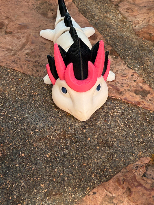 Cute flexi dragon