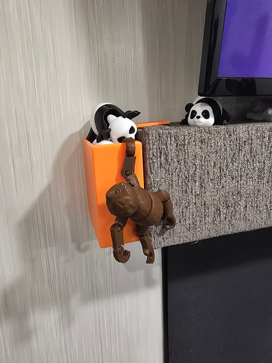 Custom RV valance storage clip