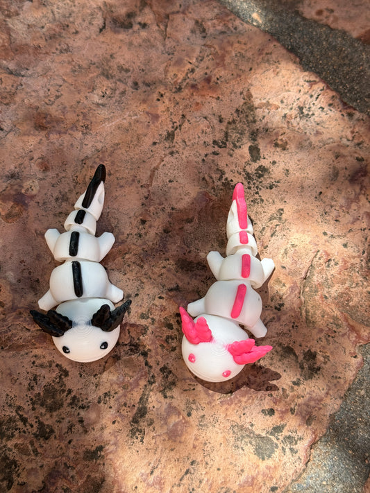 Cute flexi Axolotl